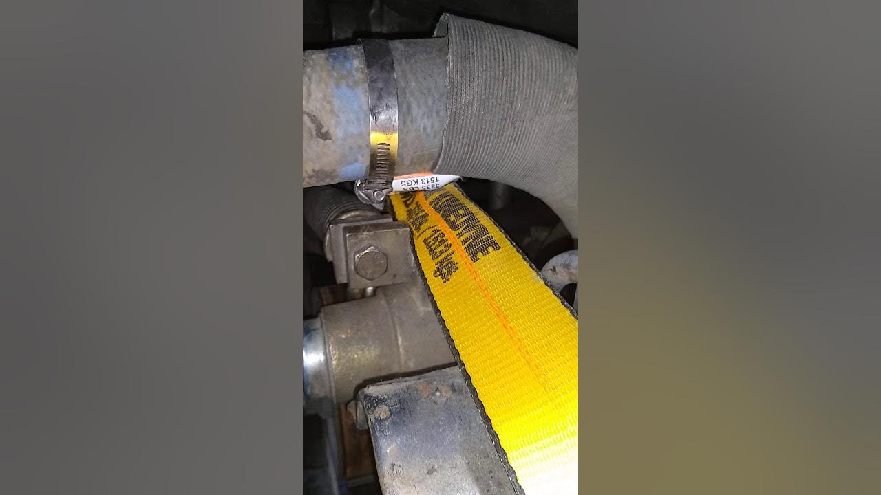 2000 Bobcat 863 pump belt tensioner hack YouTube