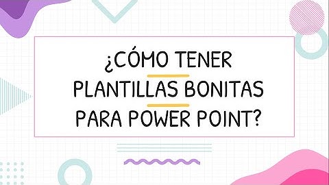 ✨¿CÓMO TENER PLANTILLAS BONITAS PARA POWER POINT?✨ / SLIDESGO / Tecnología Girl
