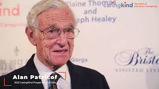Alan Patricof at the 2023 CaringKind Forget-Me-Not Gala and why he supports CaringKind