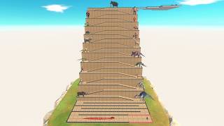 Factions Zigzag Speed Race - Animal Revolt Battle Simulator screenshot 4