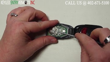 How To Replace A 2010 - 2014 Kia Forte Key Fob Battery FCCID PINHA-T008