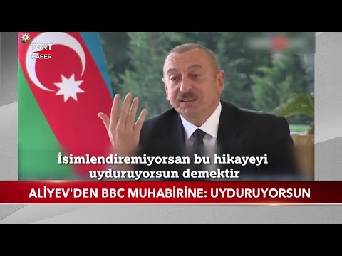 Aliyev'den BBC Muhabirine Ters Köşe