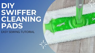 Super Easy DIY Swiffer Pad Sewing Tutorial! An Easy SewingProject - Perfect for Beginners!