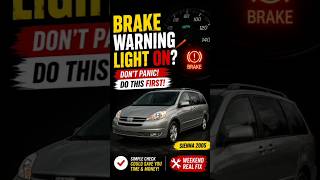 Brake Warning Light Fix in Minutes 🔧