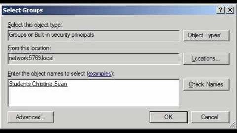 Active Directory Windows Server 2008 Set-up.