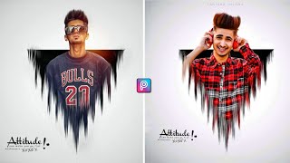 Picsart Dripping Triangle Photo Editing || Picsart Photo Editing - Xyaa Edits🔥