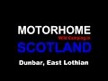 Motorhome Wild Camping at Dunbar Harbour, East Lothian