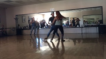 Dance Sexy Zouk: Wife and Husband dance beautiful Zouk at Los Angeles zouk