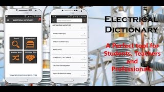 Electrical dictionary screenshot 1