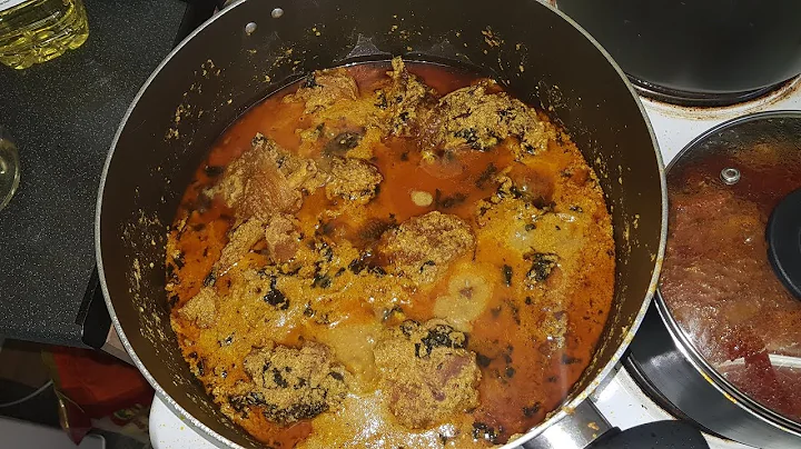Egusi and Banga soup (Fast recipe)