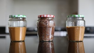 How to Make Nut Butter » Peanut, Almond & Chocolate Hazelnut