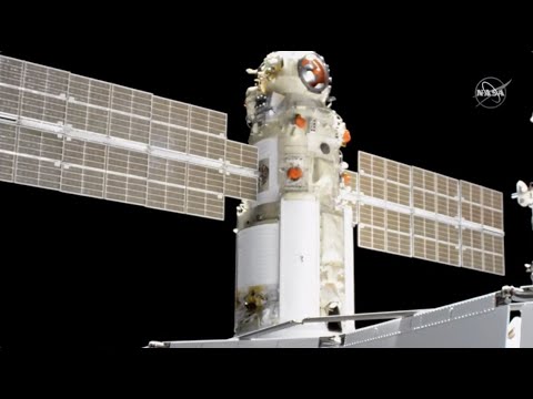 Russian Nauka module docks with space station in these awesome views