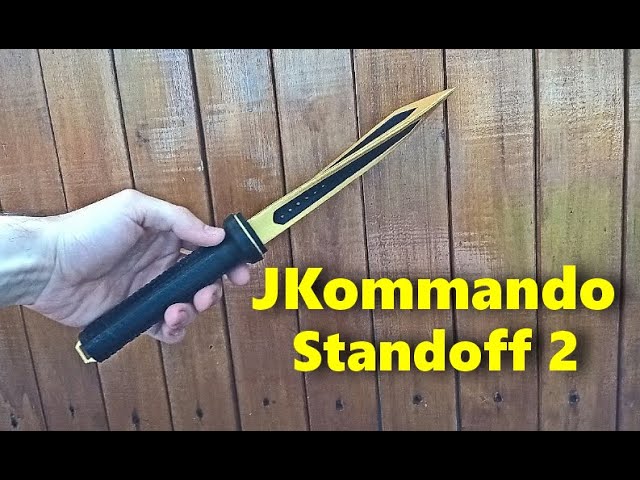 Kak Sdelat Nozh Jkommando Standoff 2 Iz Kartona I Bumagi V Skine Laksheri Dzhikomando Youtube