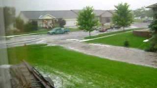 7-7-09 flooding Dell Rapids, SD Part 1 of 2