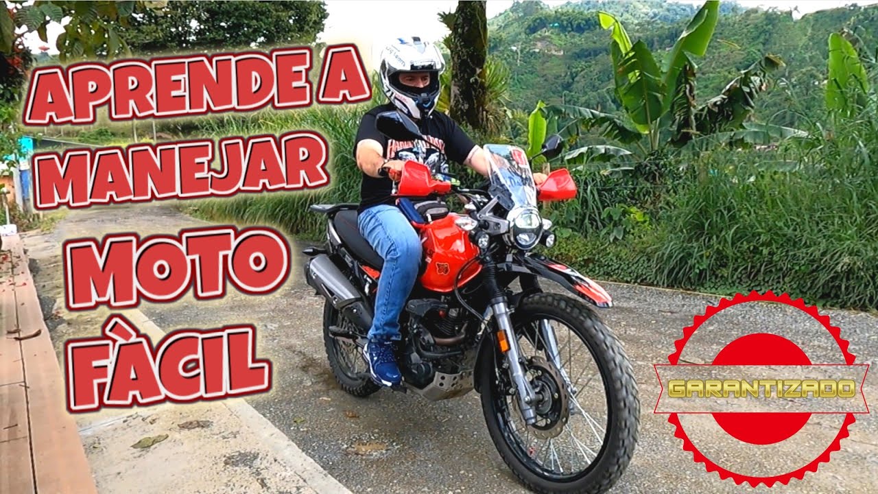 COMO MANEJAR MOTO FACIL | ejercicios de EQUILIBRIO Y BALANCE # 1 - YouTube