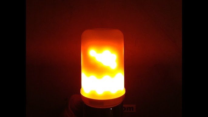 Feuereffekt-Glühbirne für Presepe