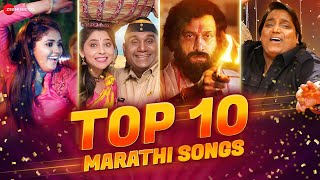 Top 10 Marathi Songs - Video Jukebox | Kelewali, Zingaat, Ashtami, Bhurum Bhurum & More Thumb