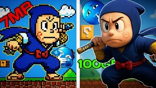 I Tried 7Mb Vs 1000Gb Ninja Hatori Game Unbelievable