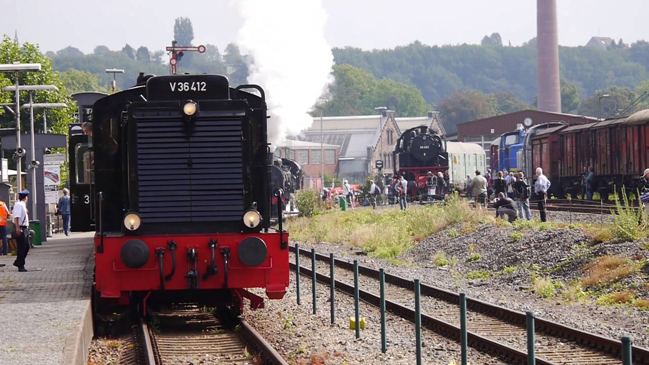 V 36 412 Im Eisenbahnmuseum Bochum Dahlhausen YouTube