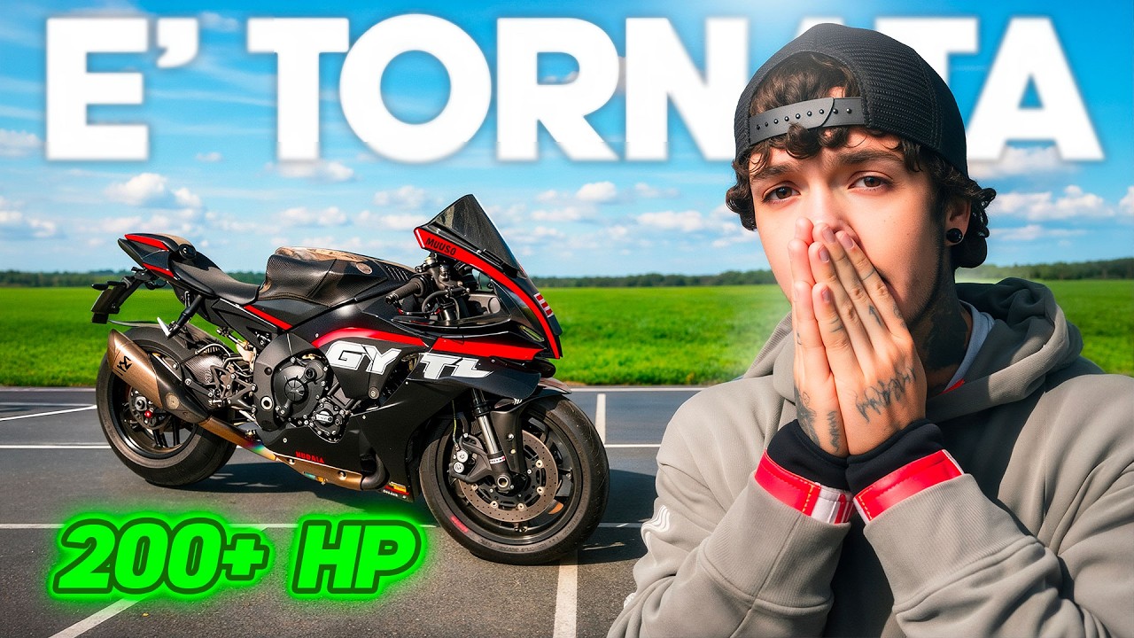 LA FELICITA' HA 2 RUOTE E 200+ CAVALLI😍 🚀