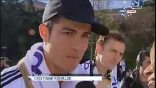 Le Real Madrid à la place Cibeles 2012