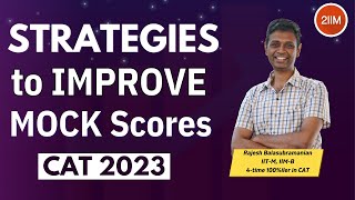 Strategies For Different Mock Score Ranges | CAT 2023 | 2IIM CAT Preparation