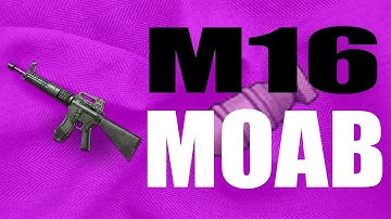 MW3 - M16 3 Minute MOAB - (Call Of Duty Modern Warfare 3 Multiplayer GAMEPLAY)