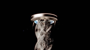 Foster + Partners designs 50-metre-tall "solar energy tower" for moon infrastructure