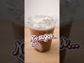 Keto Frappé Hack ☕ | 3 Ingredient Low Carb Coffee Drink #keto #zerocarb #ketofood #lowcarbmeals