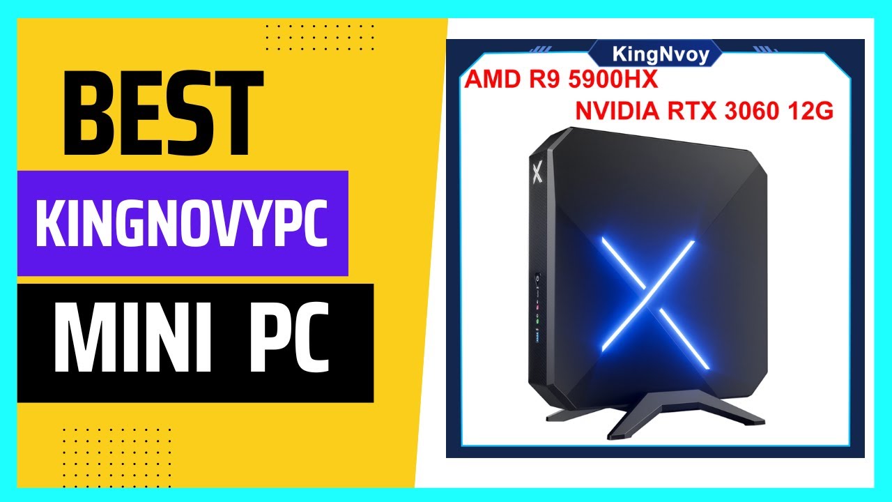 Kingnovy PC AMD Gaming Mini PC 