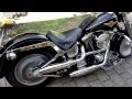 Harley Davidson FAT BOY 98" EVO with Dr. Jekill and Mr. Hyde Potato Sound .-)