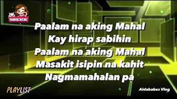 Paalam Na -Rachel Alejandro (lyrics)#paalamna#paalamnalyrics#rachelalejandro#rachelalejandrolyrics