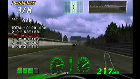 F355 Challenge (Dreamcast) - Round 3: Monza (GP Distance)