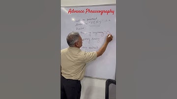 Advance Phraseography #ipssteno #sscstenographer #stenographer #shorthand #stenography #shorts #ssc