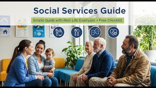 Best Guide to Social Services for Professionals with Free Checklist,  Examples, Assessment Steps