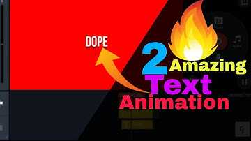 2 Best Text Animation| Dope & Wave text animation kinemaster tutorial| Part-02|TS