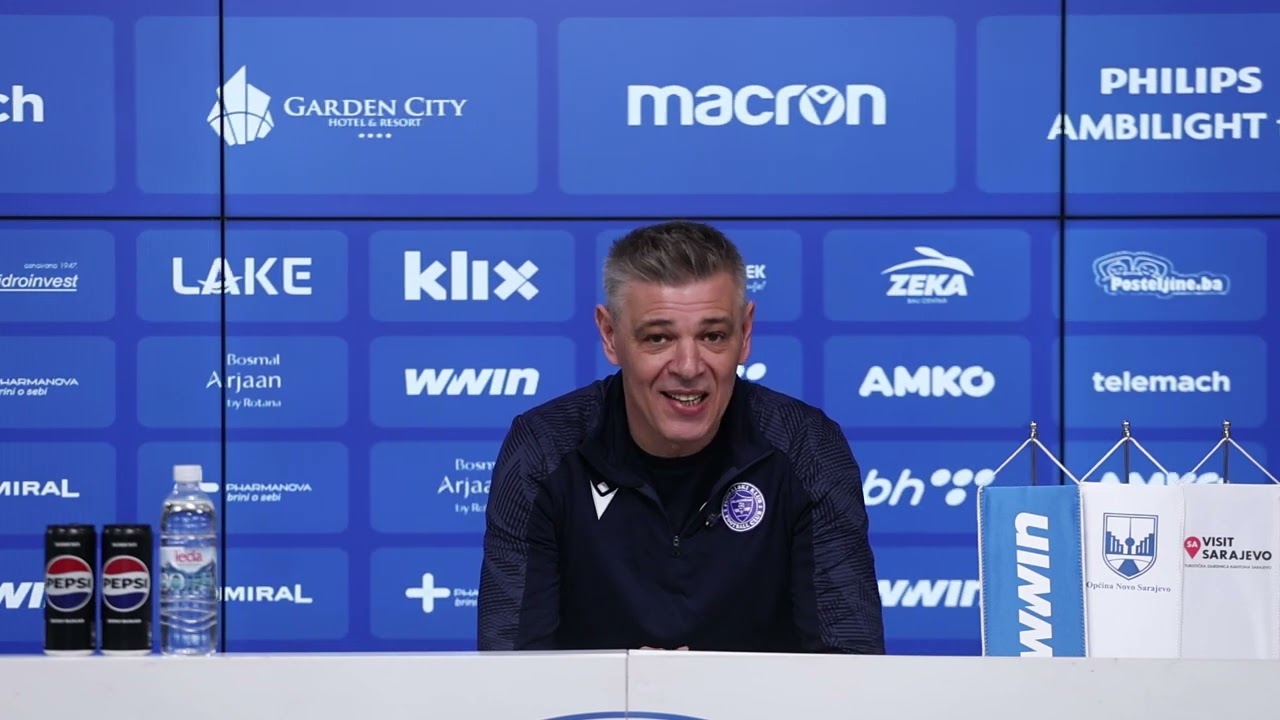 Savo Milošević pred Slogu: Očekujem maksimalnu taktičku disciplinu i koncentraciju (06.03.2026.)