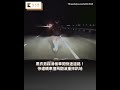 暗夜驚魂片！黑衣男踩滑板車闖快速道路　慘遭轎車撞飛翻滾重摔趴地