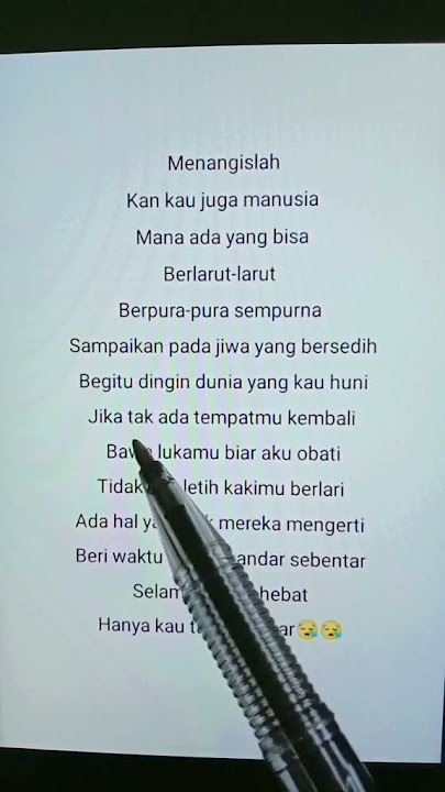 Lirik Lagu Jiwa Yang Bersedih Ghea Indrawari Cover By Adlani Rambe😭