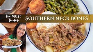 The Most Tender and Juicy Southern Pork Neck Bones!