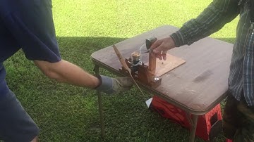 1947 Drone .29 Diesel Engine 1st run