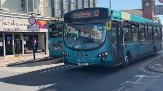 Buses at Redcar, Teeside - Thursday 10th April 2025 Buses at Redcar, Teeside - Thursday 10th April 2025