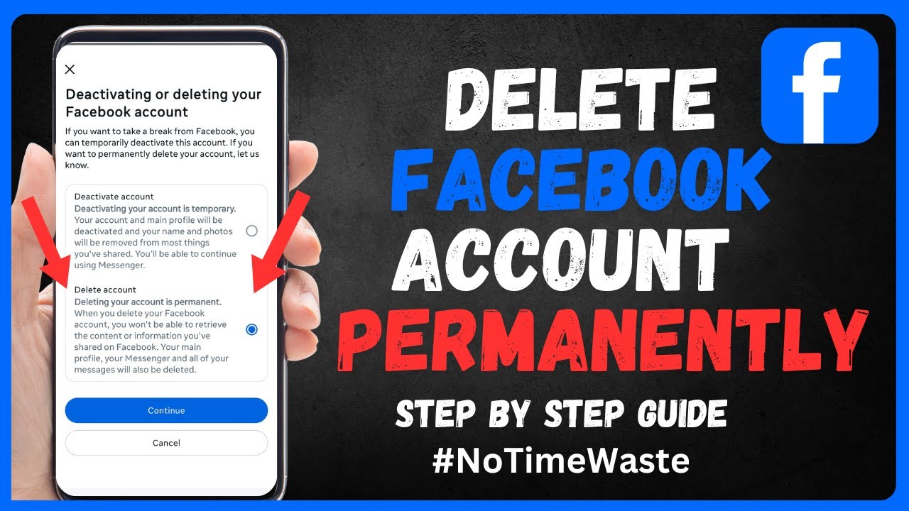 How To Permanently Delete Your Facebook Account 2025 - YouTube