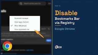 Permanently Disable Chrome Bookmarks Bar Using Registry! (Quick & Easy)