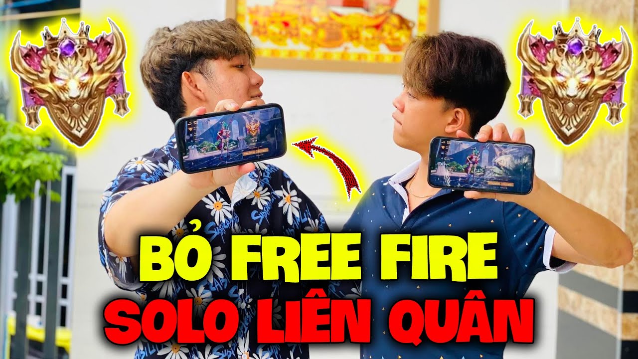 Quý11N Bỏ Free Fire Qua Liên Quân Bị LBG Khinh Thường Khoe Cao Thủ 8 Sao Solo Kèo 10 Triệu?