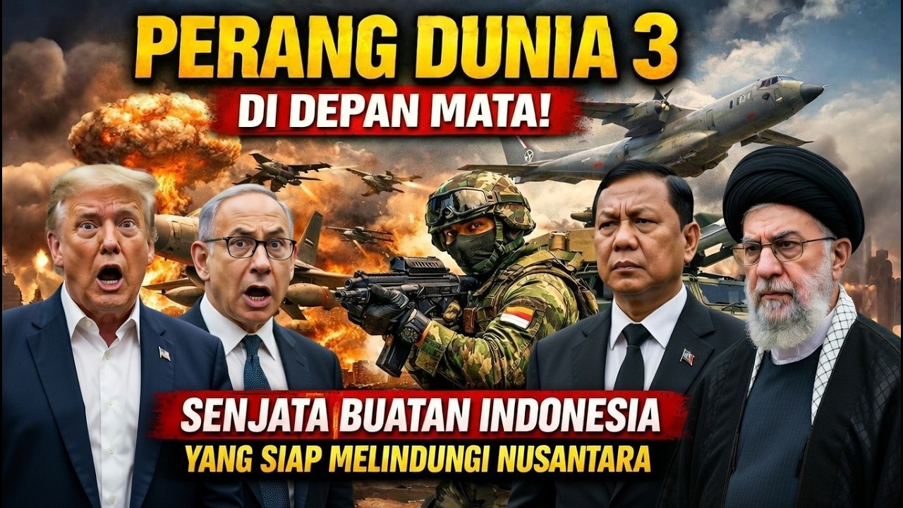 🚨 NASIB INDONESIA‼️ Jika Perang Dunia 3 Meletus Mampukah Alutsista Karya Anak Bangsa Menjaga NKRI?