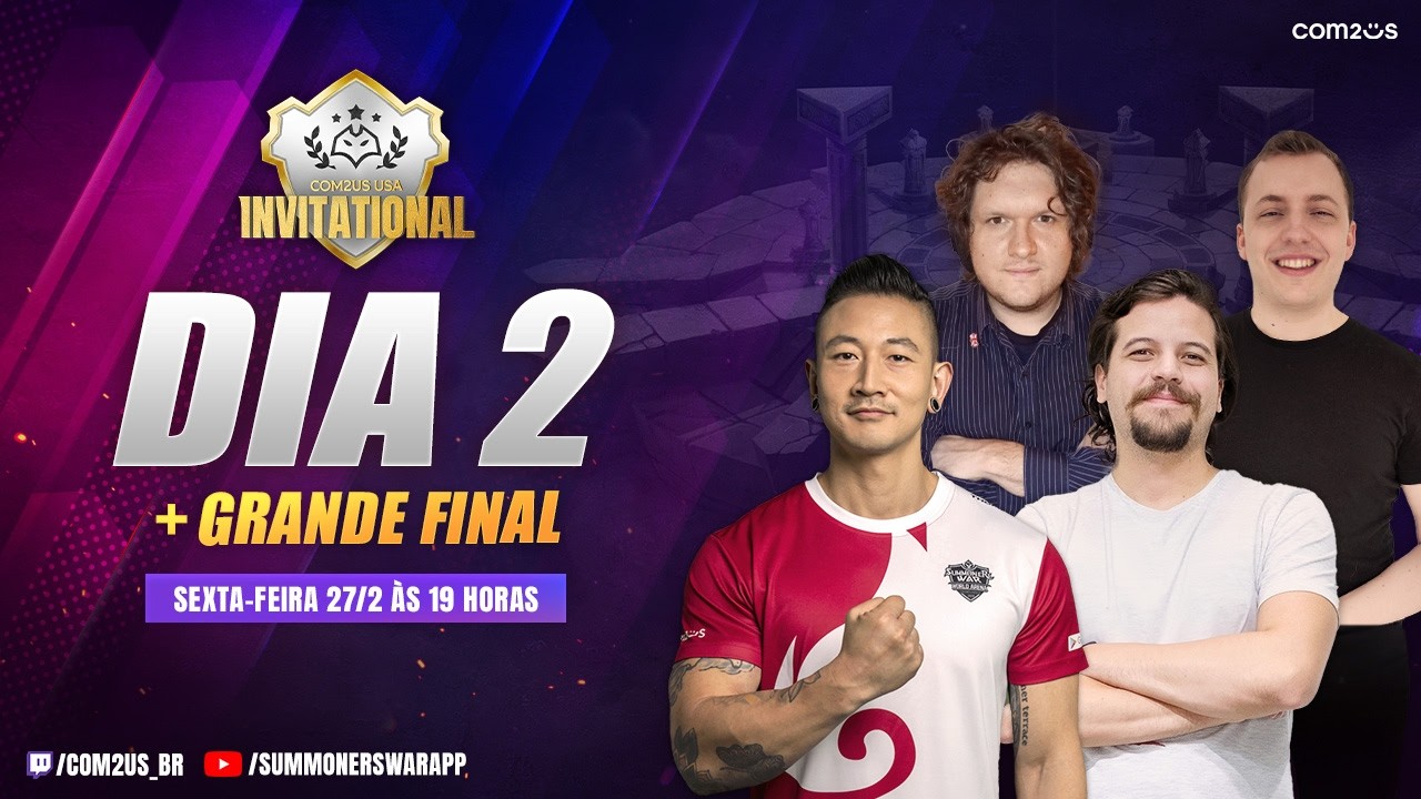 [PT] Com2us USA Invitational 2026  - Dia 2 + Grande Final