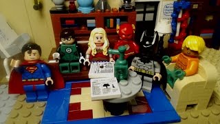 Lego The Big Bang Theory - Justice League