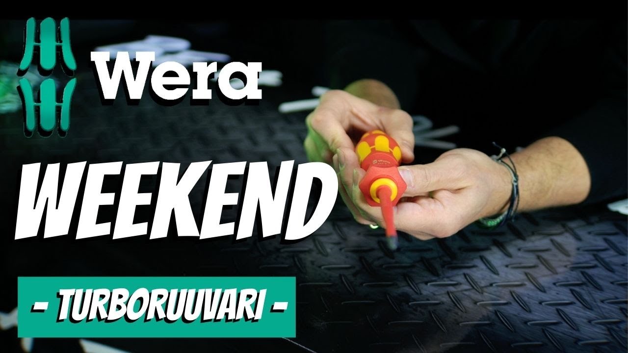 WERA WEEKEND & TURBORUUVARI UNBOXING