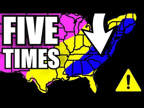 Video URGENT: Polar Vortex Retrograding Hudson Bay - 3 Waves Cold May 1-12 Frost MN to VA to New England
